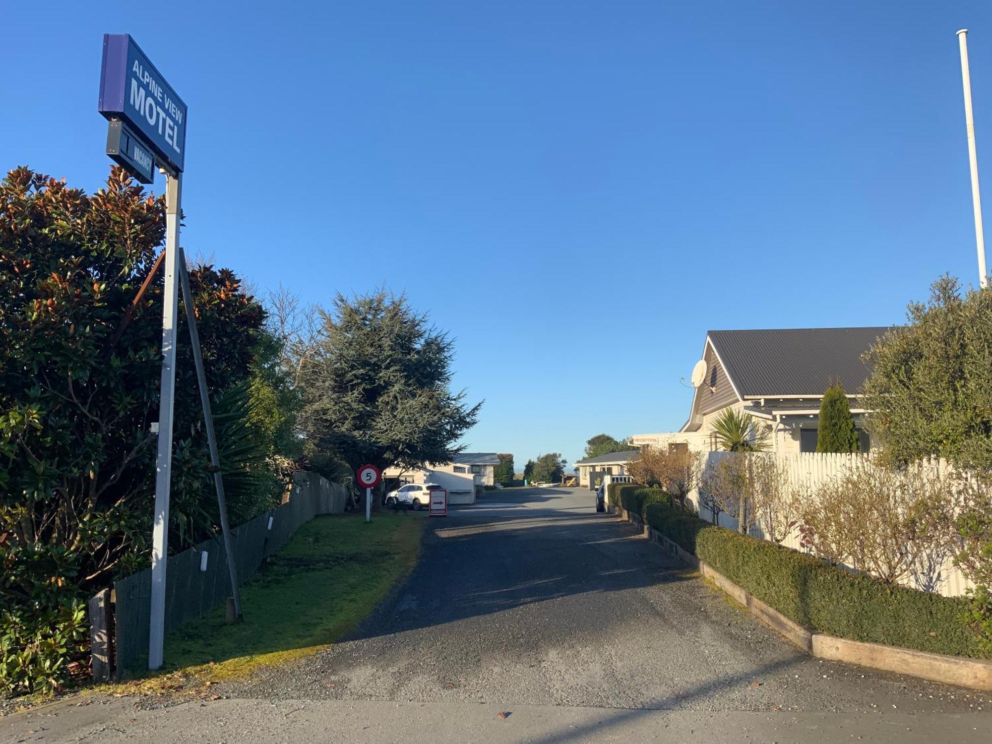 Alpine View Motel Kaikoura Dış mekan fotoğraf